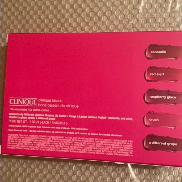 Clinique 5-Pc. Plenty Of Pop Set Lipstick NWT - Picture 3 of 5